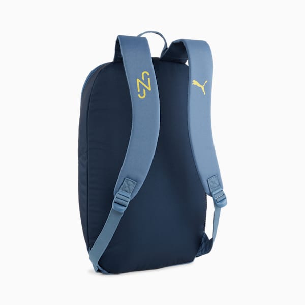 Neymar JR "BNA" Unisex Football Backpack, Sailing Blue-Gold-Pelé Yellow, extralarge-IND